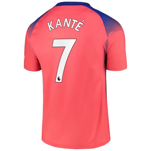 Camiseta Chelsea NO.7 Kante 3ª Kit 2020 2021 Naranja